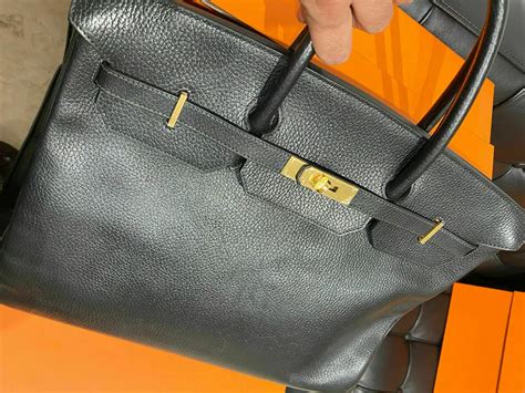 hermes black leather handbag|hermes togo vs clemence leather.